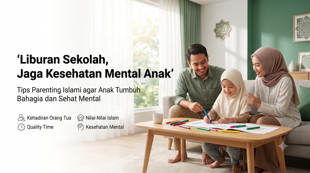 Menjaga Kesehatan Mental Anak Selama Liburan, Tugas Orang Tua yang Sering Terlupakan | RS Roemani